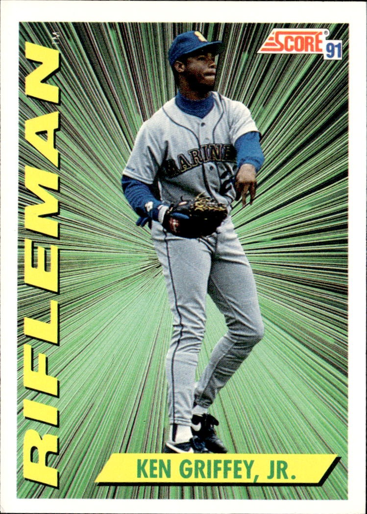 1991 Score Ken Griffey Jr. graded slab