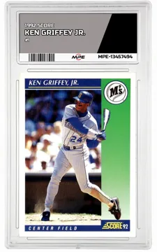 1992 SCORE #1 KEN GRIFFEY JR. — graded card up for auction