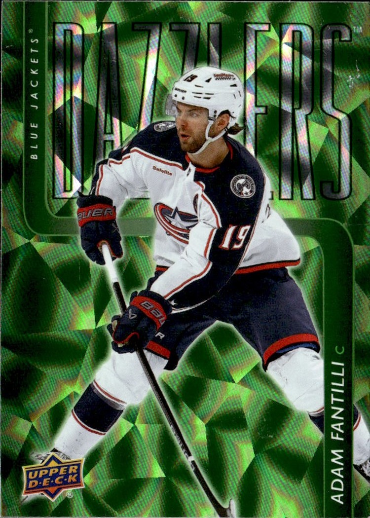 2025 Upper Deck Adam Fantilli graded slab
