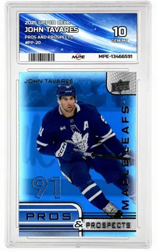 2025 UPPER DECK PROS AND PROSPECTS #PP-20 JOHN TAVARES MPE 10 GEM/MT — graded card up for auction