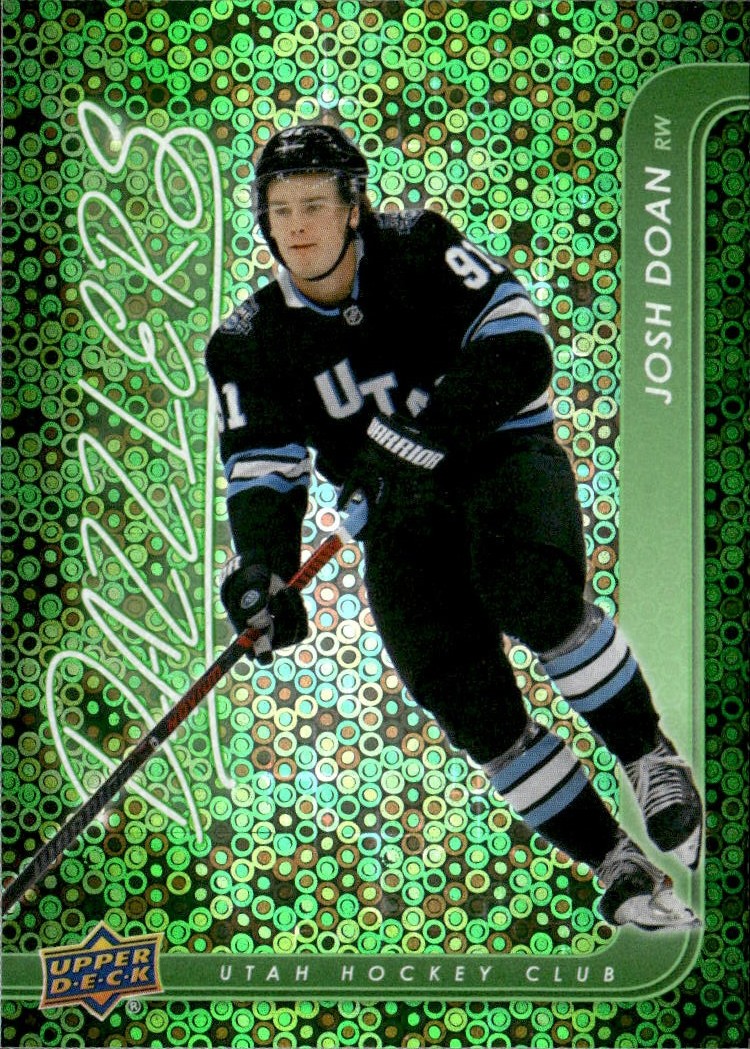 2024 Upper Deck Josh Doan graded slab