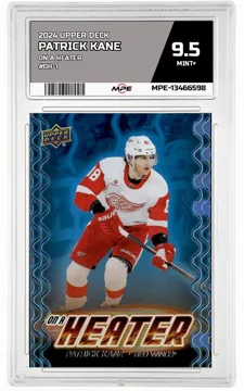 2024 UPPER DECK ON A HEATER #OH-1 PATRICK KANE MPE 9.5 MINT+ — graded card up for auction