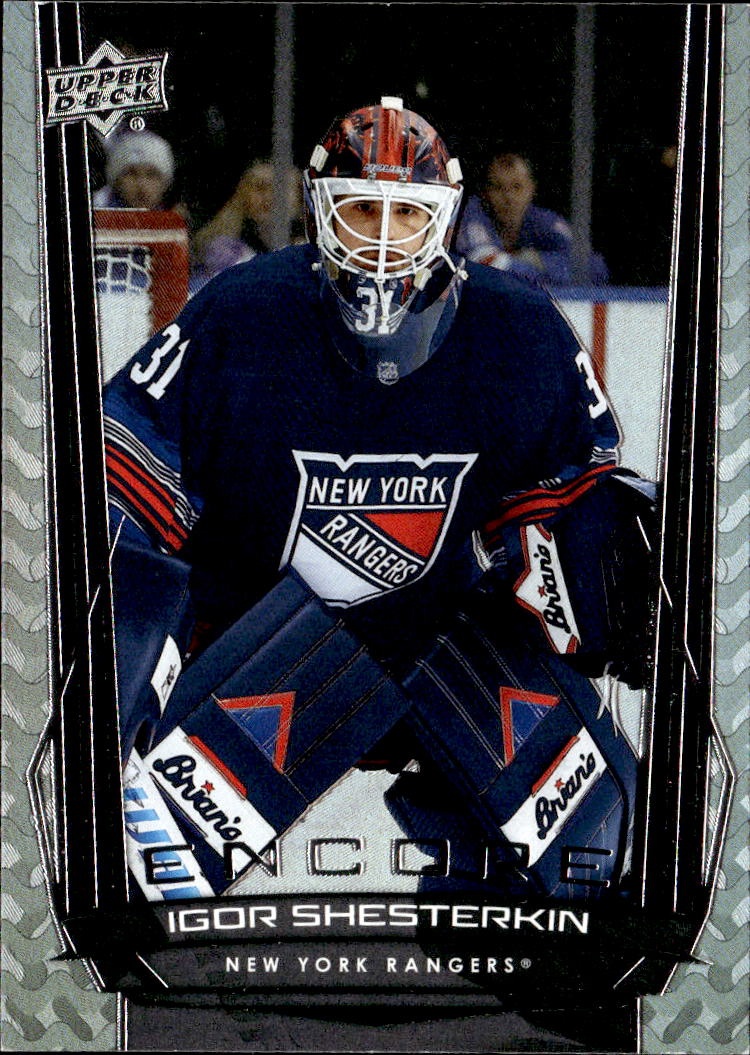 2026 Upper Deck Igor Shesterkin graded slab