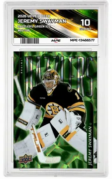 2026 UPPER DECK DAZZLERS-GREEN ICE #DZ-106 JEREMY SWAYMAN MPE 10 GEM/MT — graded card up for auction