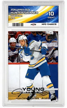 2026 UPPER DECK YOUNG GUNS #726 HUNTER SKINNER MPE 10 GEM/MT — graded card up for auction