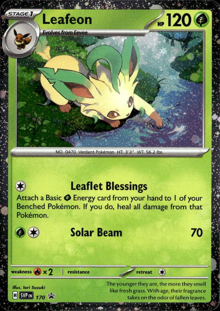 2022 Pokemon Svp En Leafeon graded slab