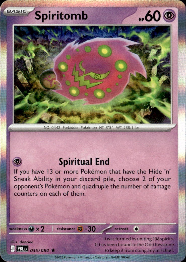 Spiritomb graded slab