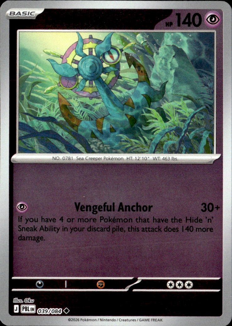 2026 Pokemon Pbl En Dhelmise graded slab