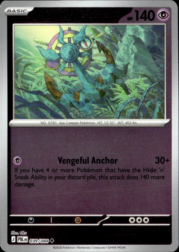 2026 Pokemon Pbl En Dhelmise graded slab