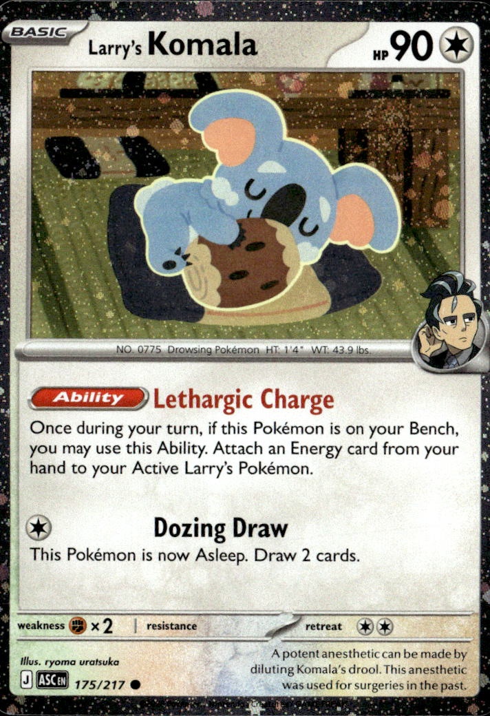Larry'S Komala graded slab