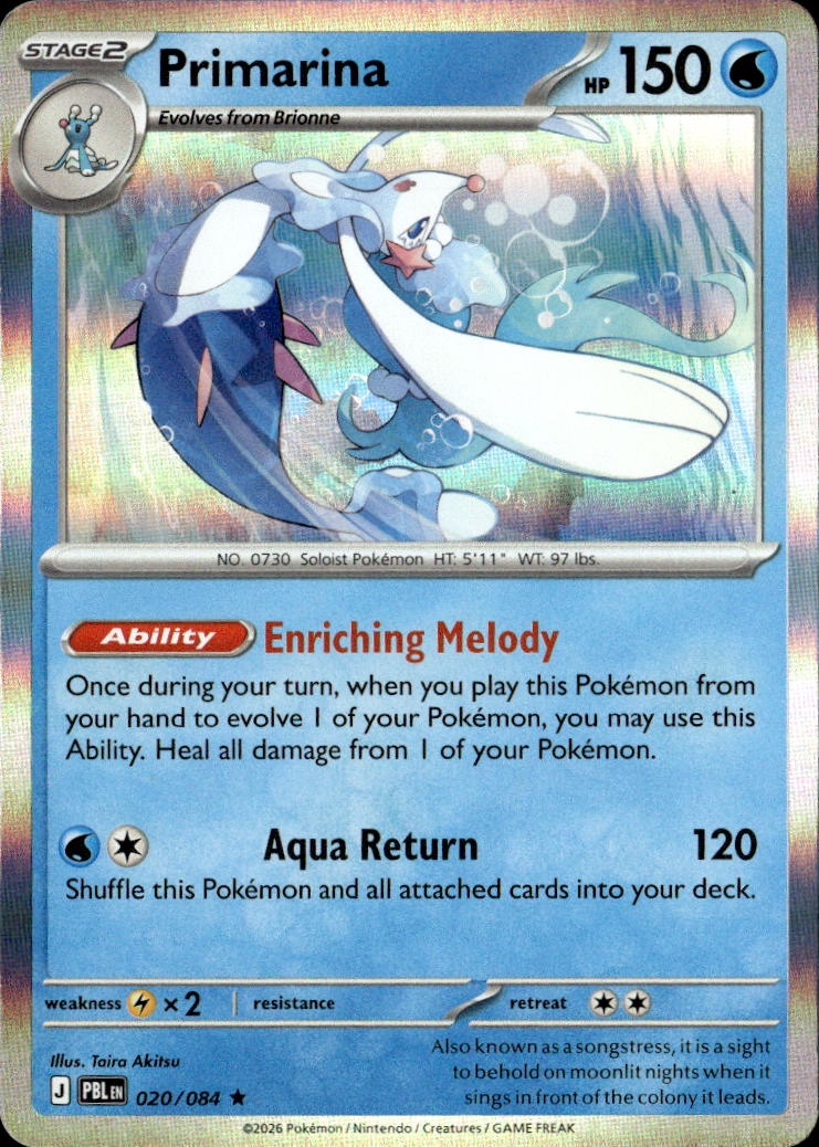 Primarina graded slab