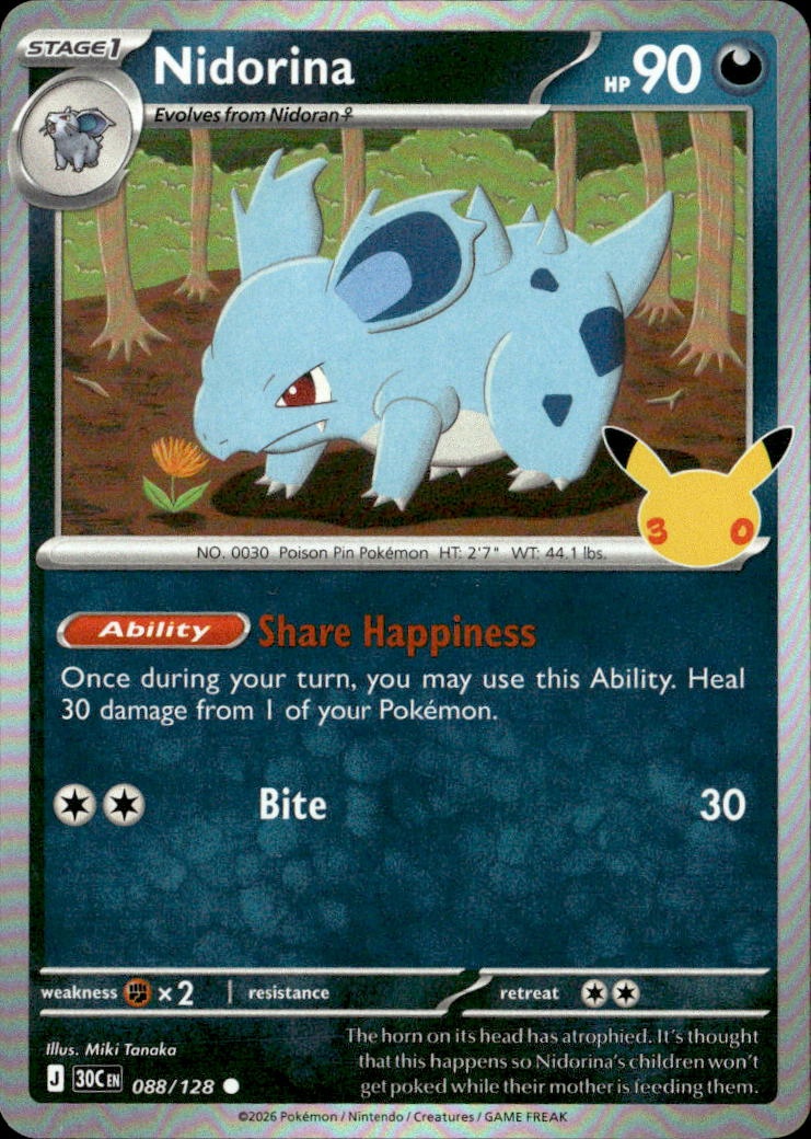 Nidorina graded slab
