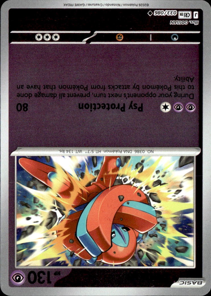 2026 Pokemon Cri En Deoxys graded slab