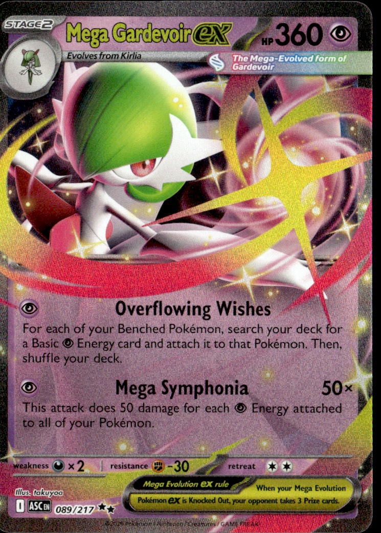 2026 Pokemon Asc En Mega Gardevoir Ex graded slab
