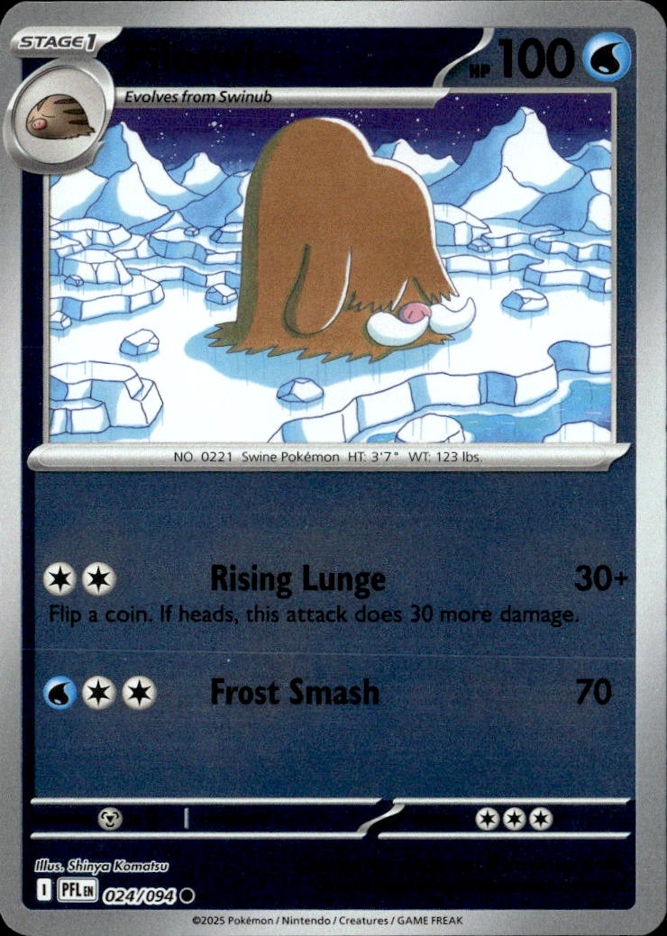 Piloswine graded slab
