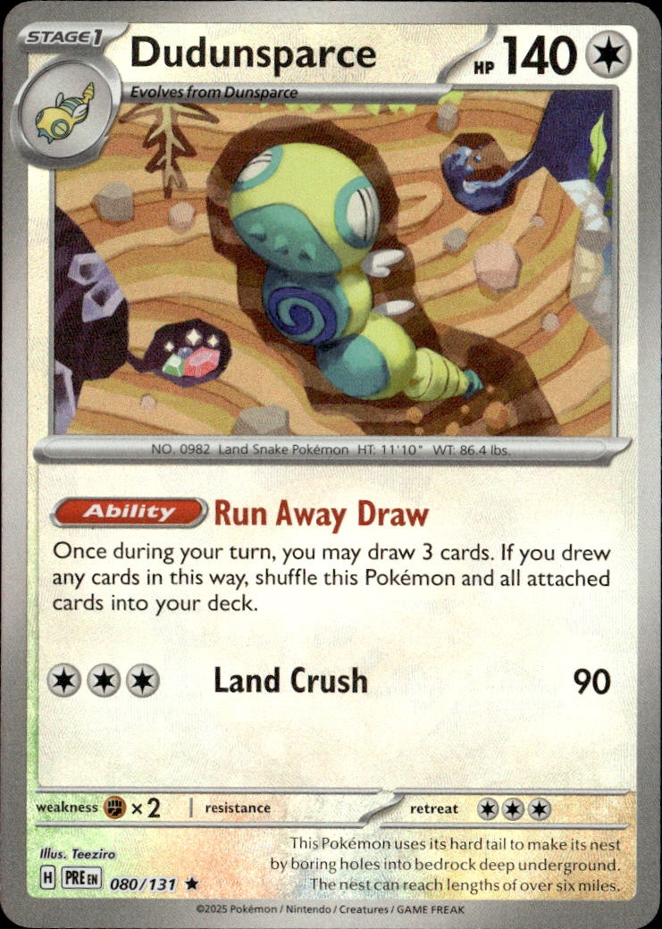 Dudunsparce graded slab