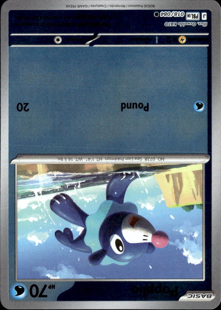 Popplio graded slab