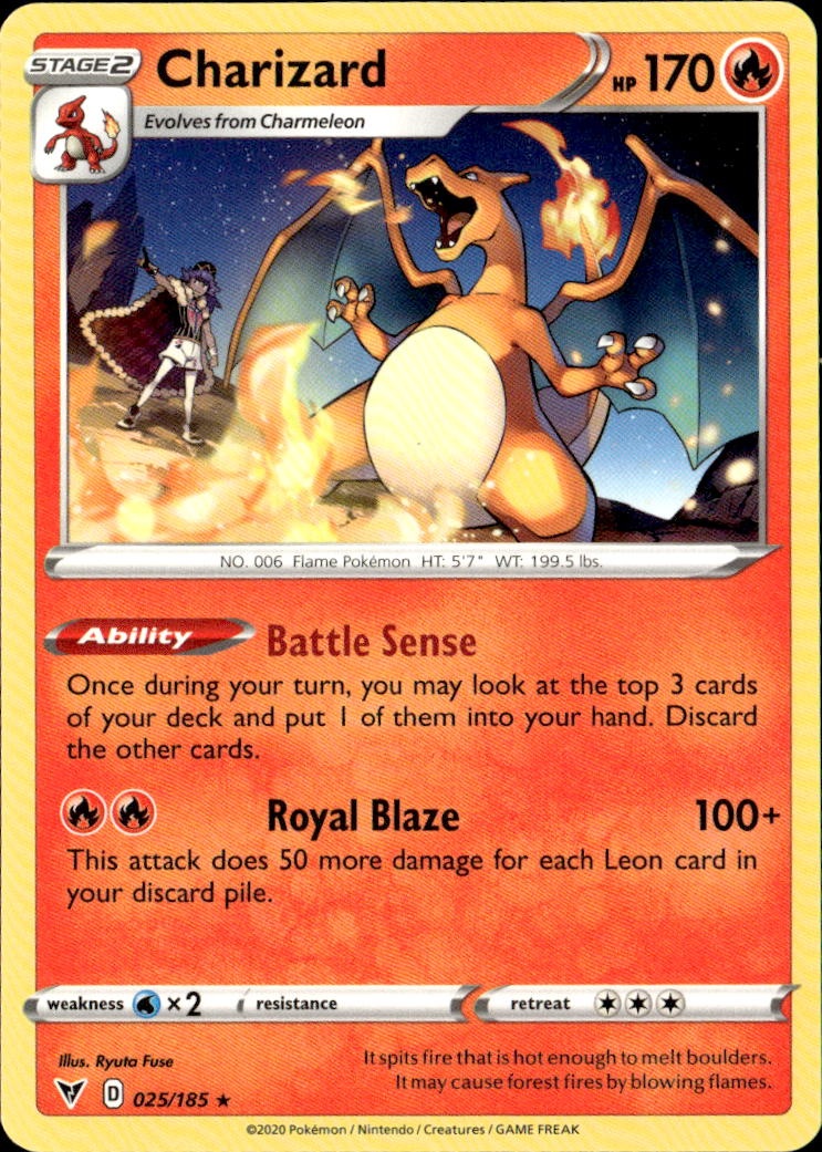 2020 Pokemon Viv En Charizard graded slab