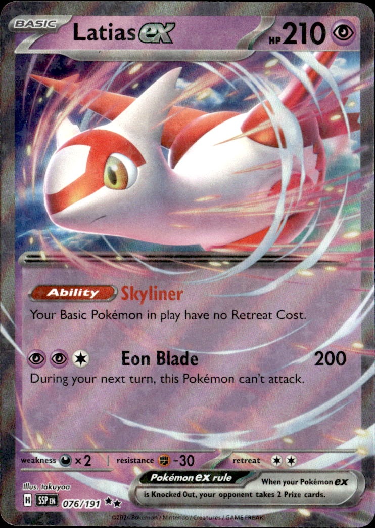 Latias Ex graded slab