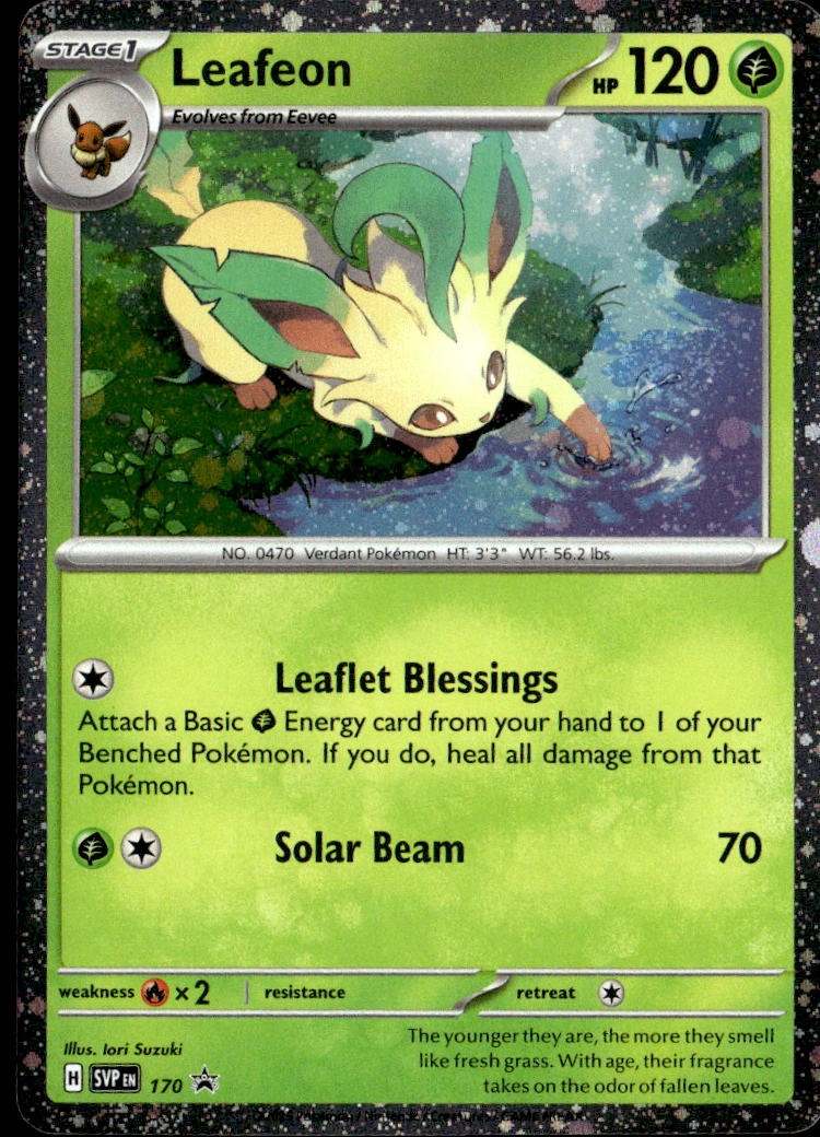 2022 Pokemon Svp En Leafeon graded slab
