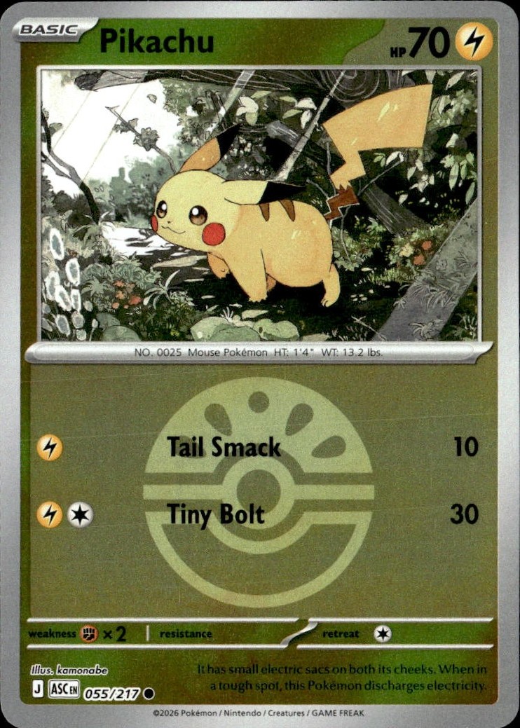 Pikachu graded slab