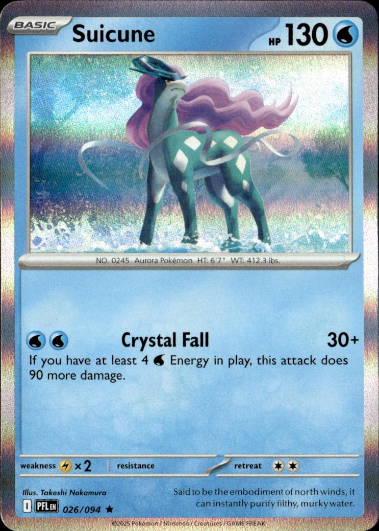 Suicune graded slab
