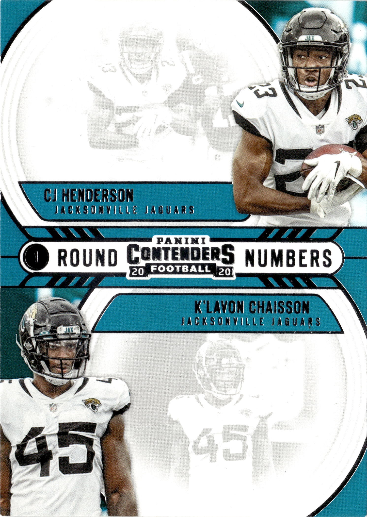 2020 Contenders Henderson / Chaisson graded slab