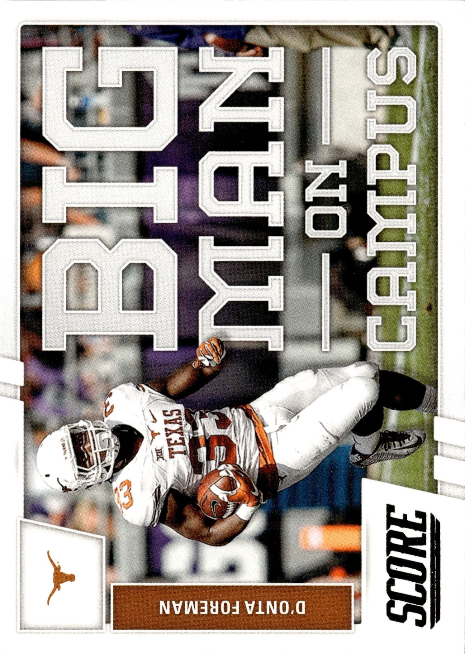 2017 Score D'Onta Foreman graded slab
