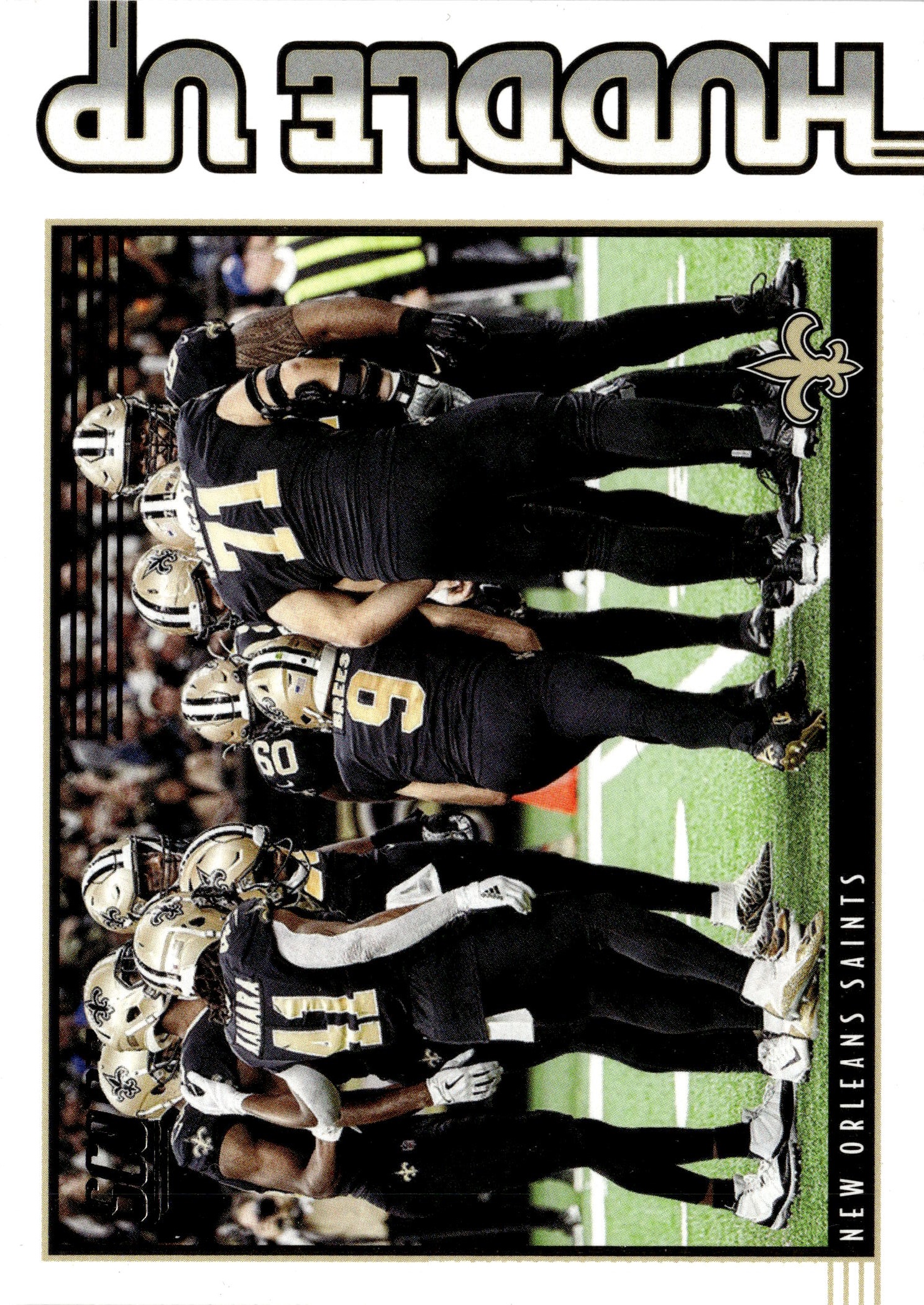 2020 Score New Orleans Saints graded slab