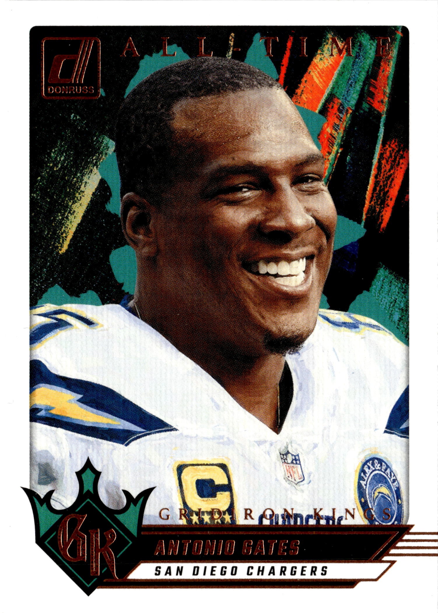 2024 Donruss Antonio Gates graded slab