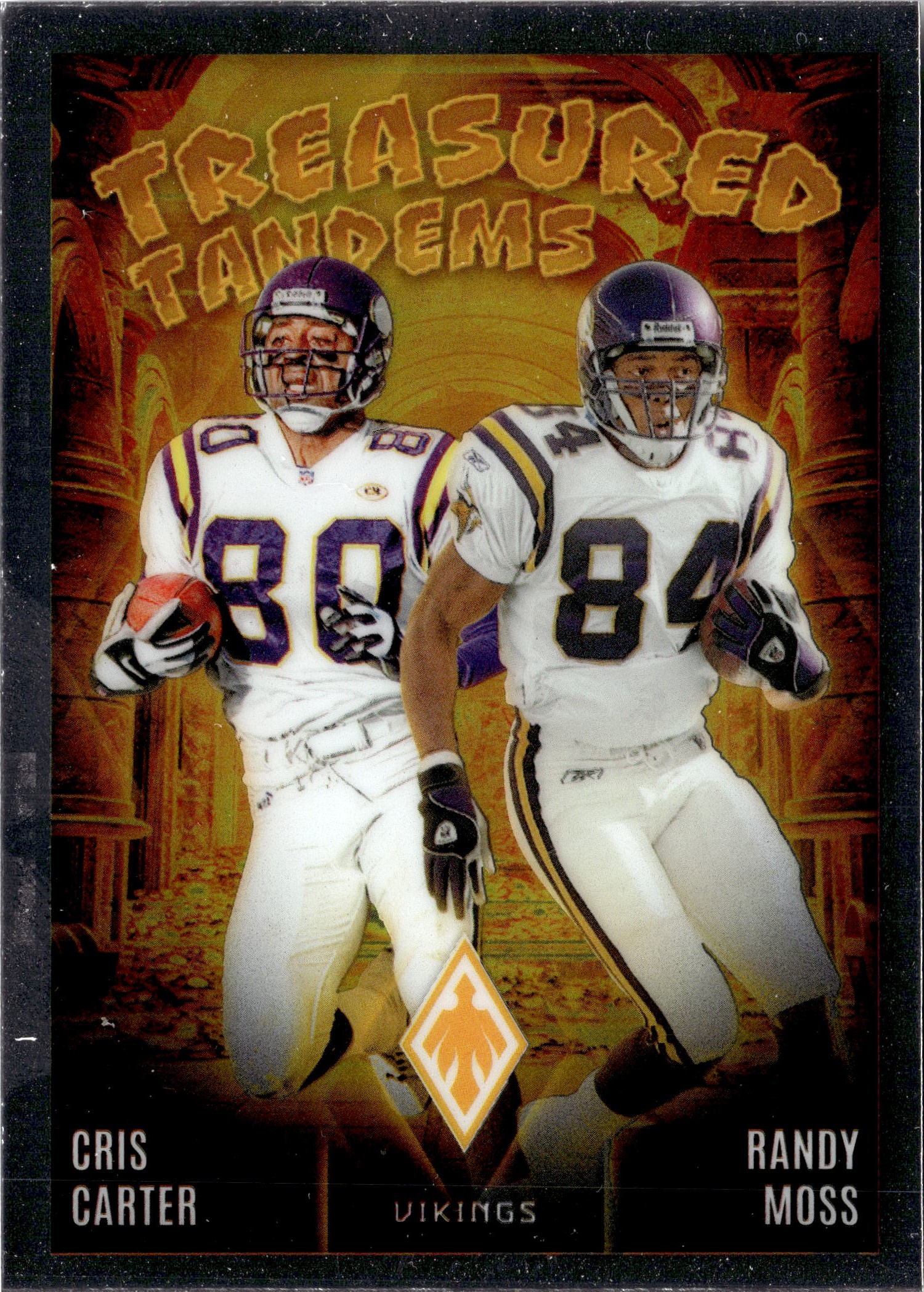Cris Carter / Randy Moss graded slab