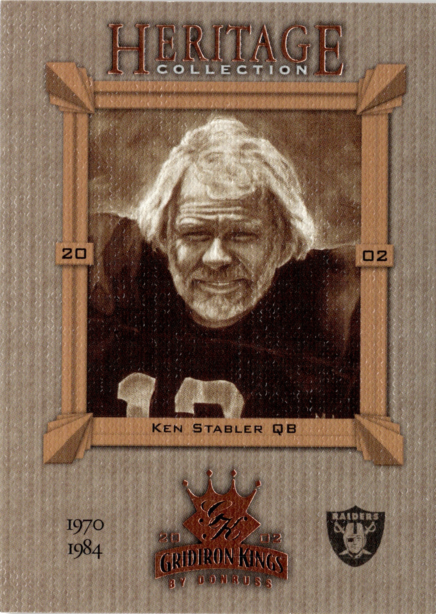 Ken Stabler graded slab