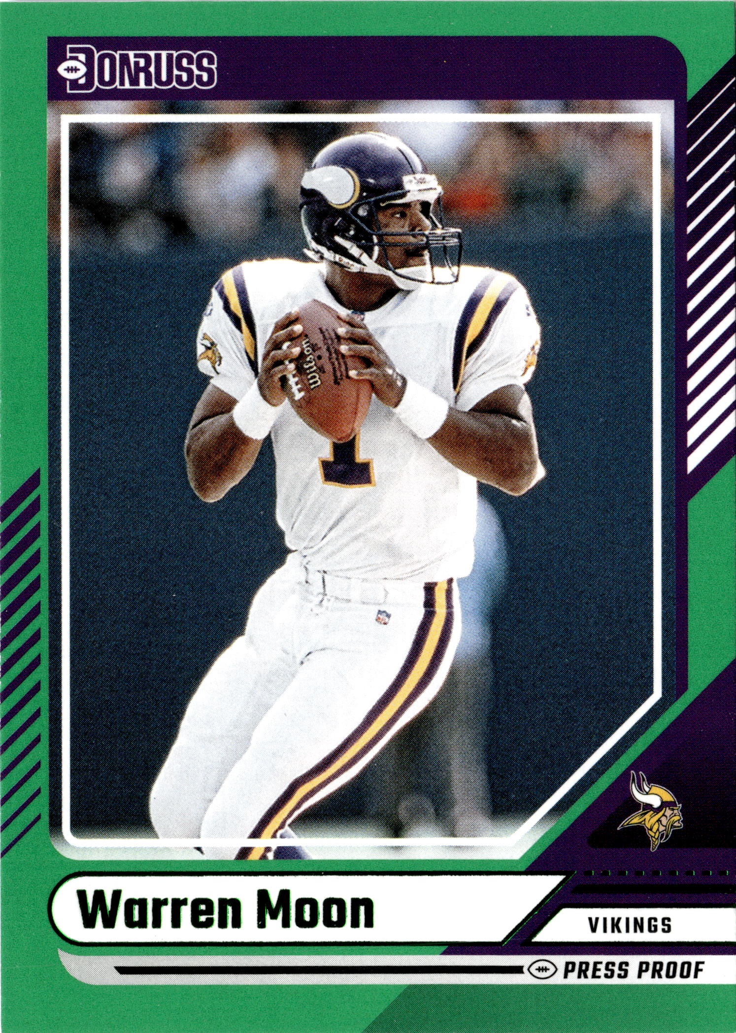 Warren Moon graded slab