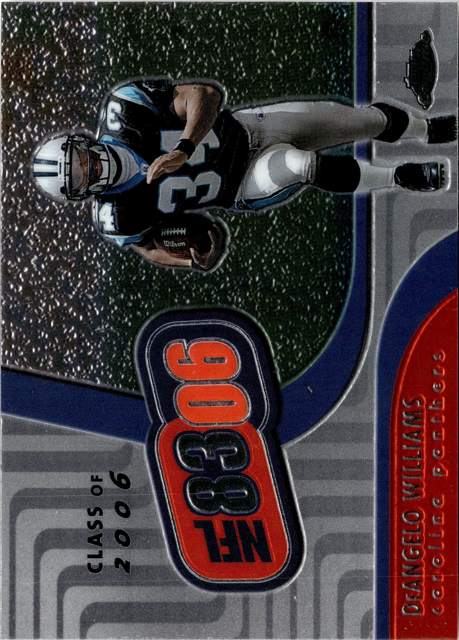 2006 Topps Chrome Deangelo Williams graded slab