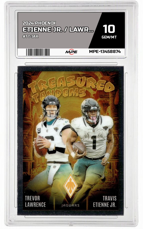2024 PHOENIX #TT-JAX ETIENNE JR. / LAWRENCE MPE 10 GEM/MT — graded card auctioned from the MPE vault