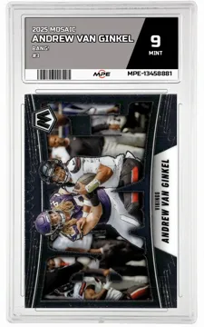 2025 MOSAIC BANG! #3 ANDREW VAN GINKEL MPE 9 MINT — graded card up for auction