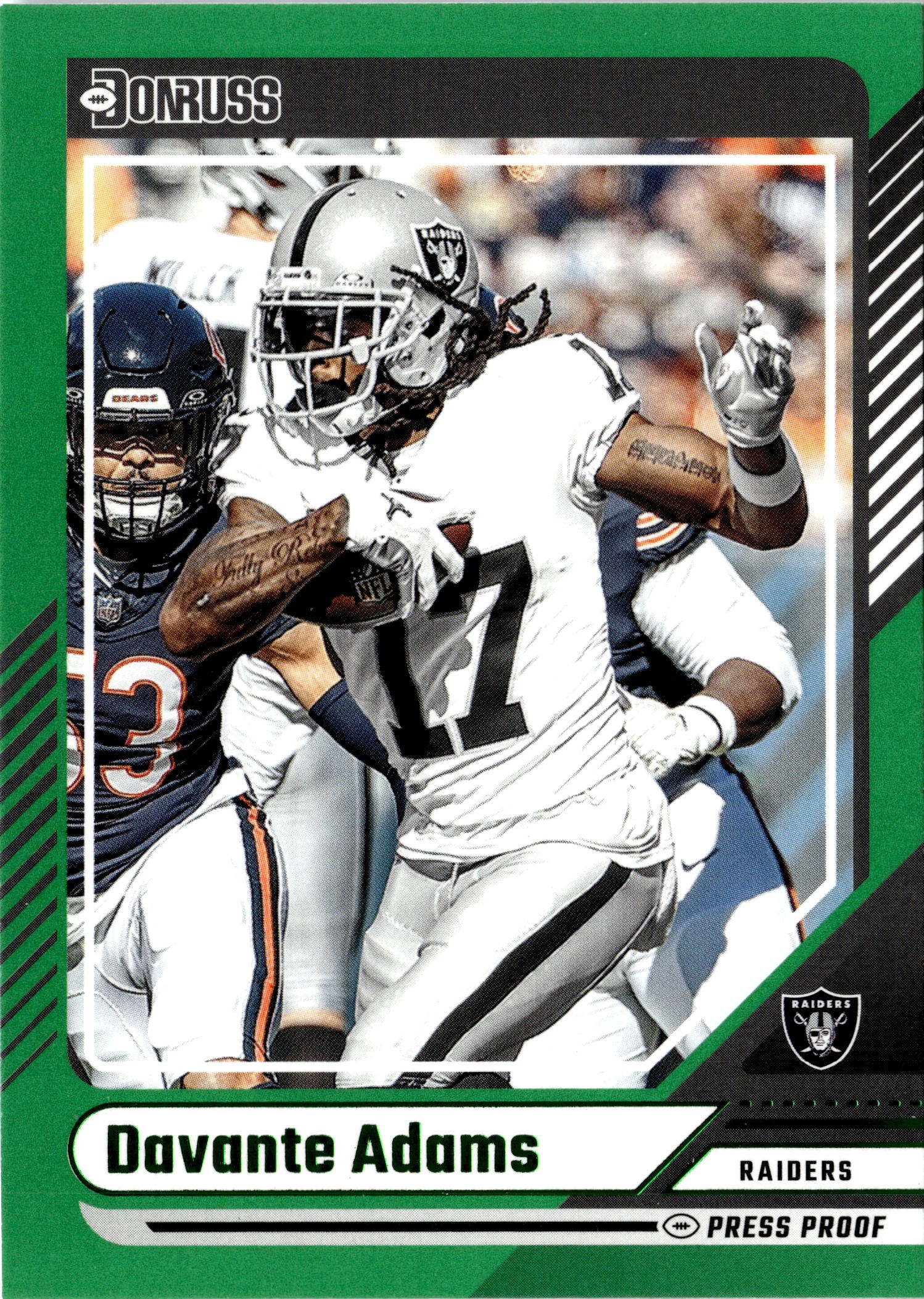 2024 Donruss Davante Adams graded slab