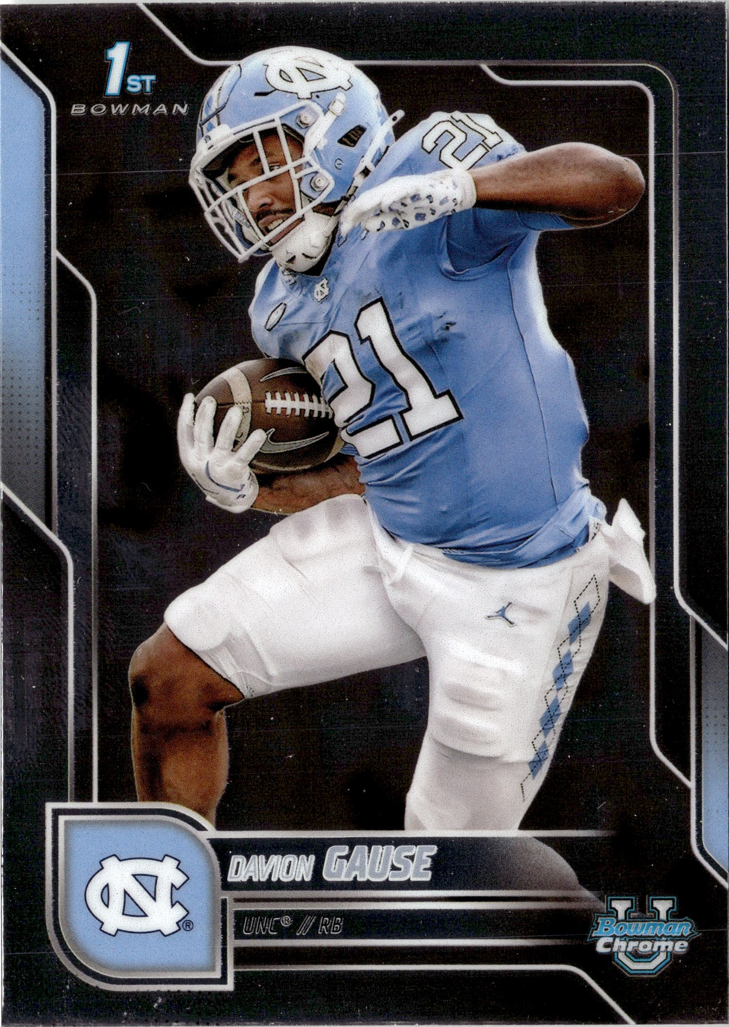 2025 Bowman Chrome U Davion Gause graded slab