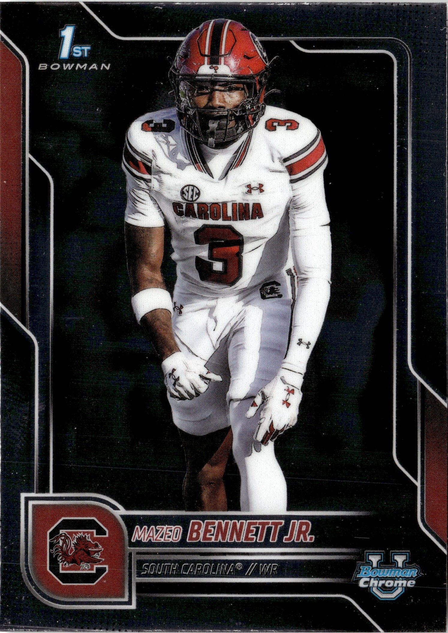 2025 Bowman Chrome U Mazeo Bennett Jr. graded slab
