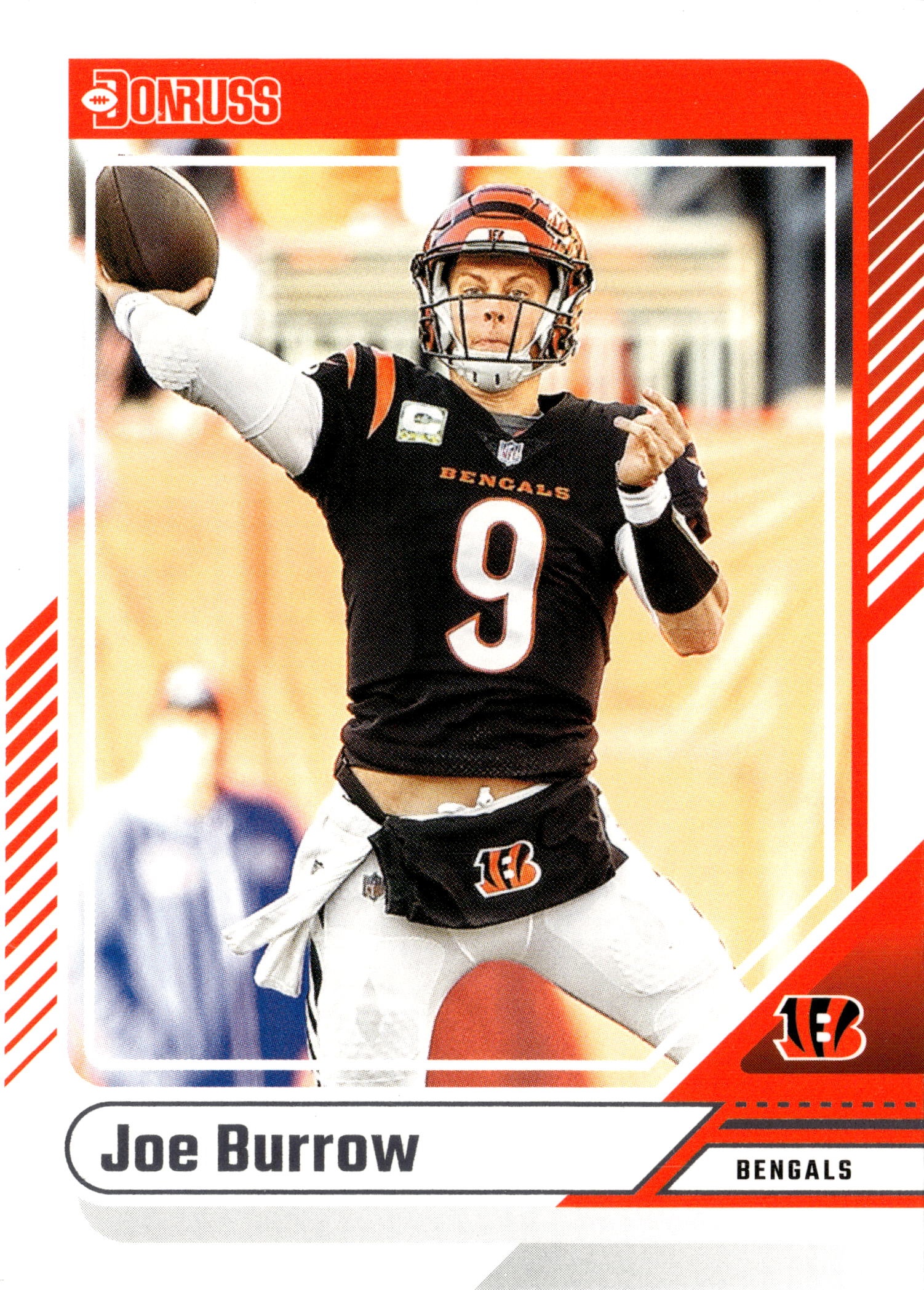 2024 Donruss Joe Burrow graded slab