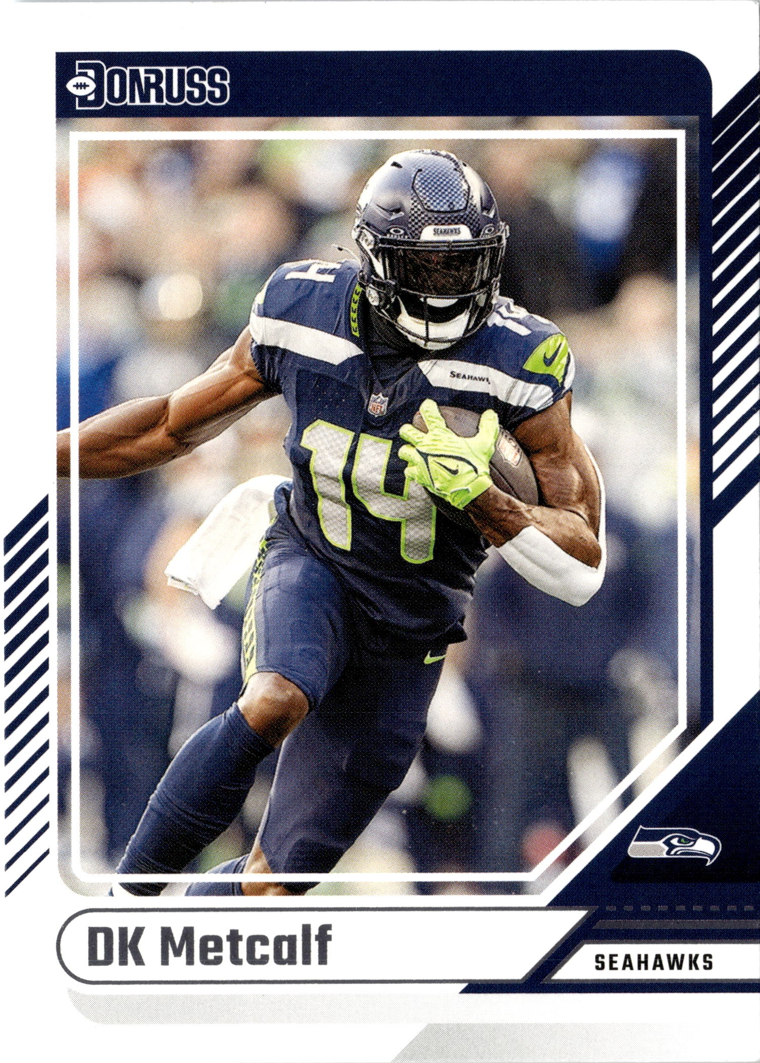 2024 Donruss Dk Metcalf graded slab