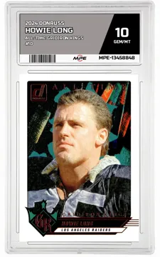 2024 DONRUSS ALL-TIME GRIDIRON KINGS #10 HOWIE LONG MPE 10 GEM/MT — graded card up for auction