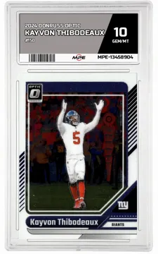 2024 DONRUSS OPTIC #150 KAYVON THIBODEAUX MPE 10 GEM/MT — graded card up for auction