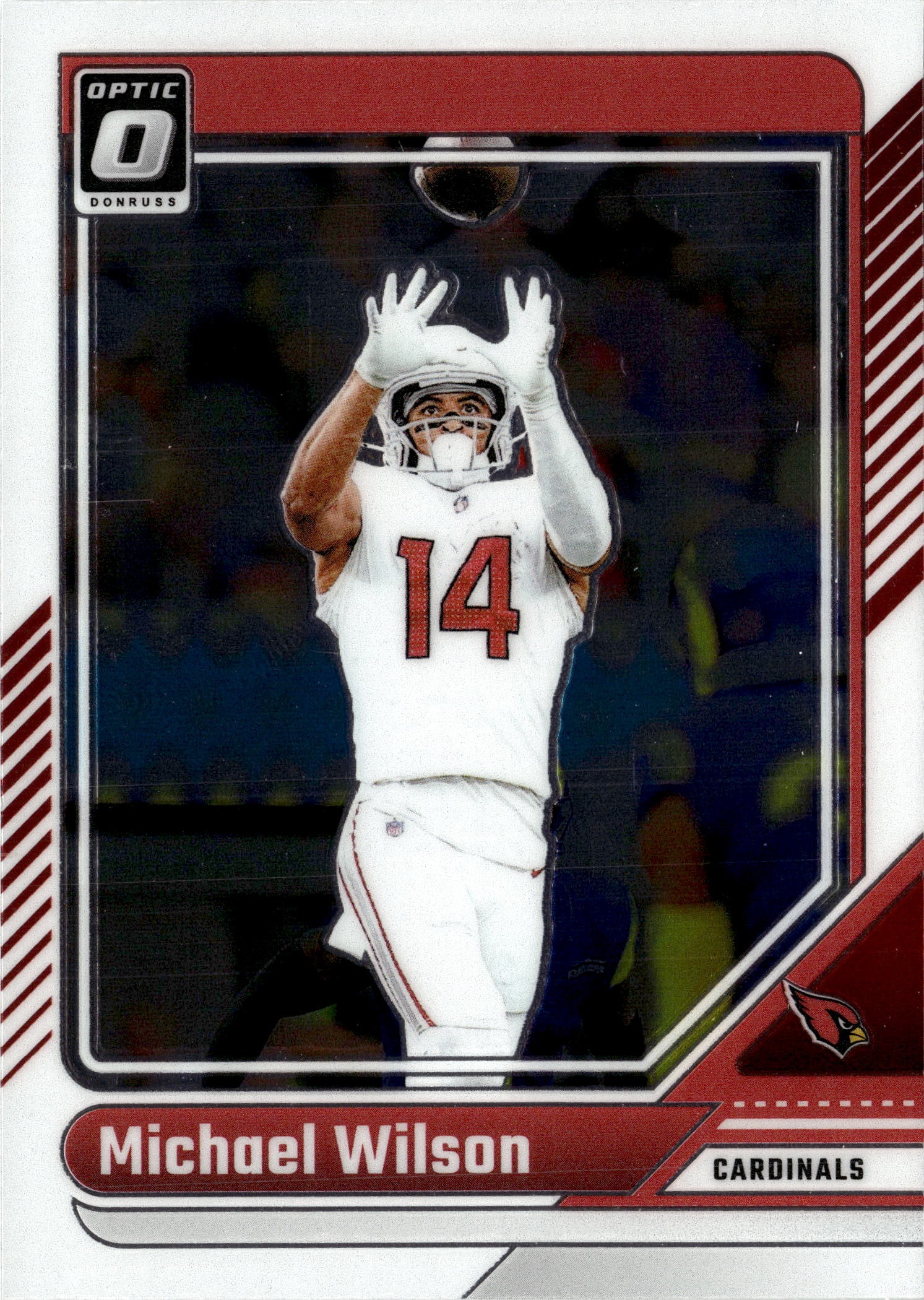 2024 Donruss Optic Michael Wilson graded slab