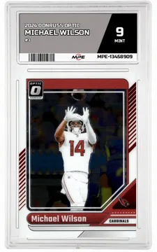 2024 DONRUSS OPTIC #3 MICHAEL WILSON MPE 9 MINT — graded card up for auction