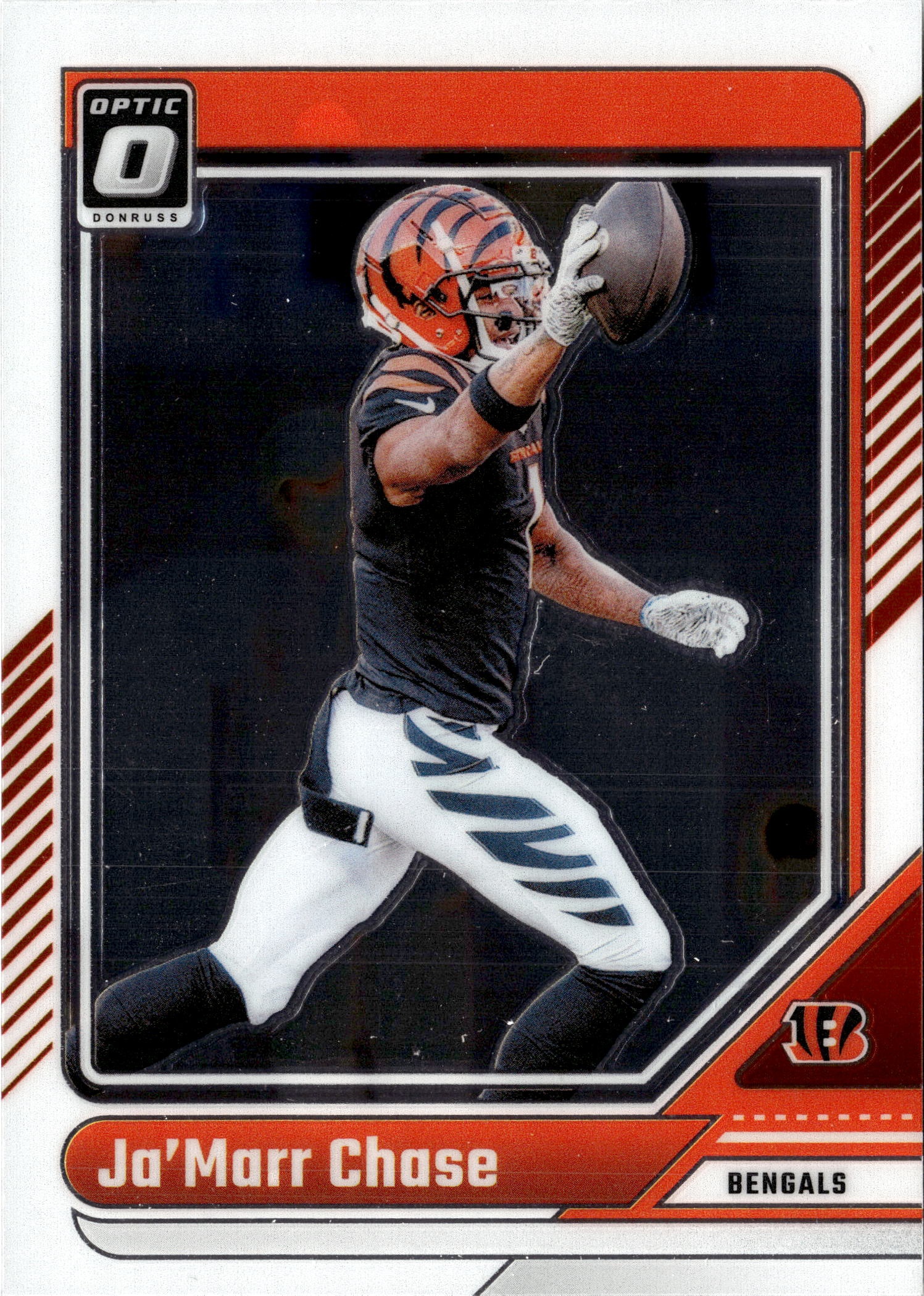 2024 Donruss Optic Ja'Marr Chase graded slab