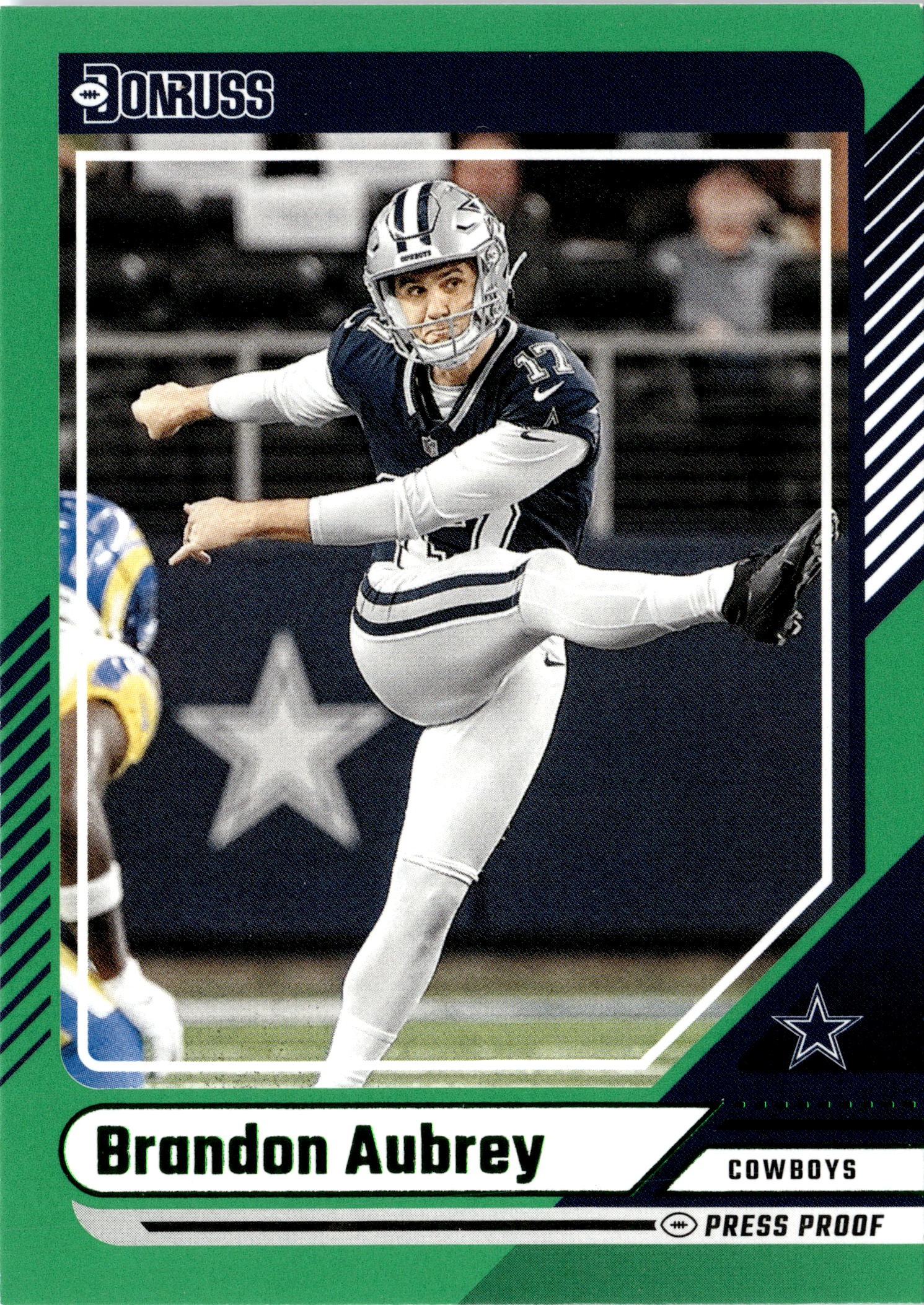 2024 Donruss Brandon Aubrey graded slab