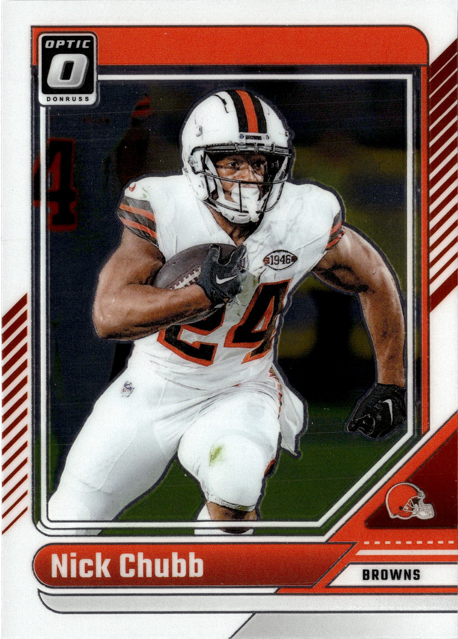 Nick Chubb graded slab