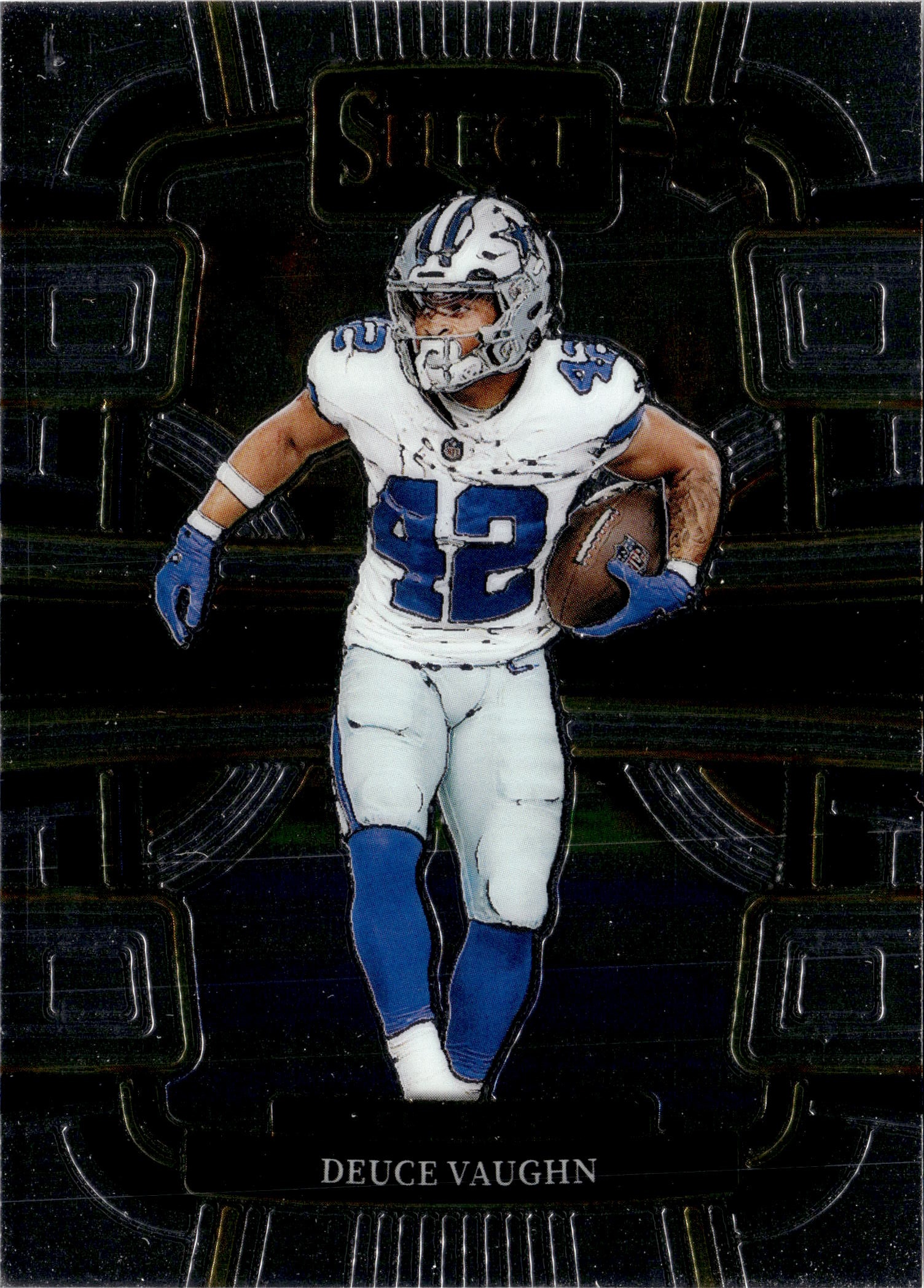 2023 Select Deuce Vaughn graded slab
