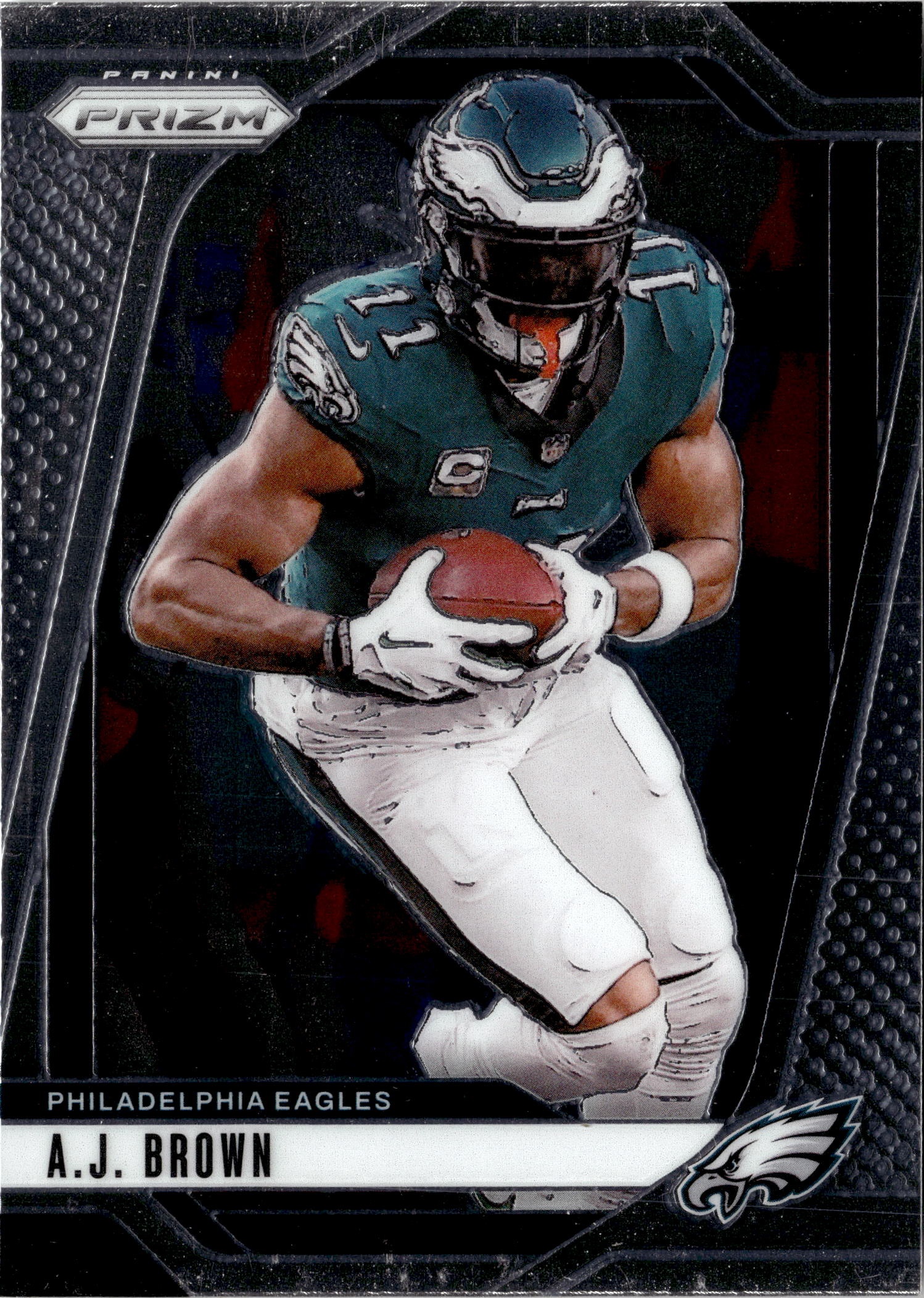 2024 Prizm A.J. Brown graded slab